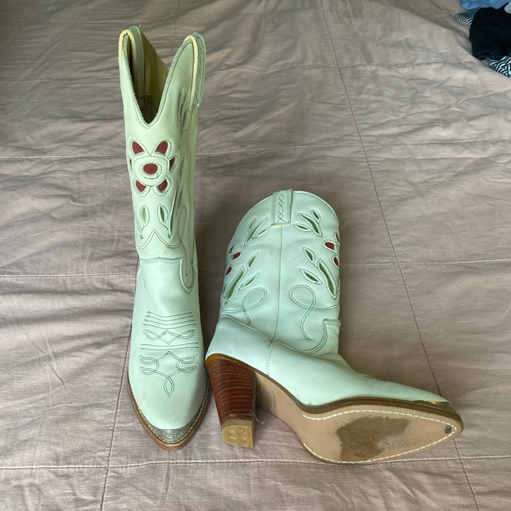 Vintage zodiac Western boots